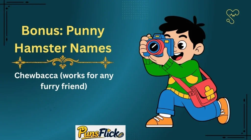 Bonus: Punny Hamster Names