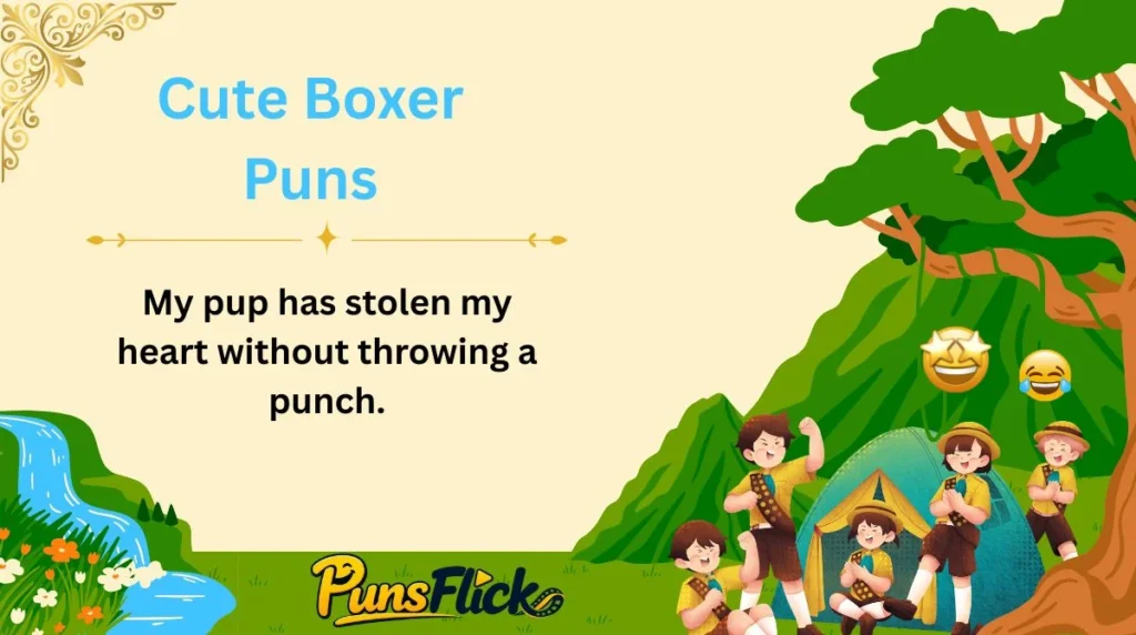 Cute Boxer Puns