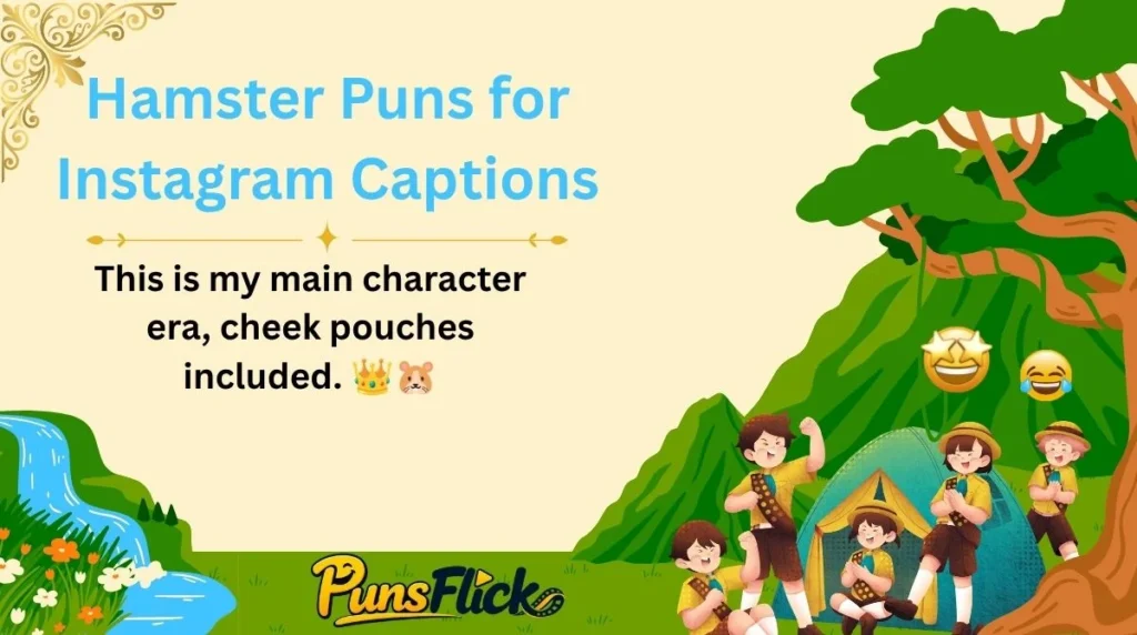 Hamster Puns for Instagram Captions