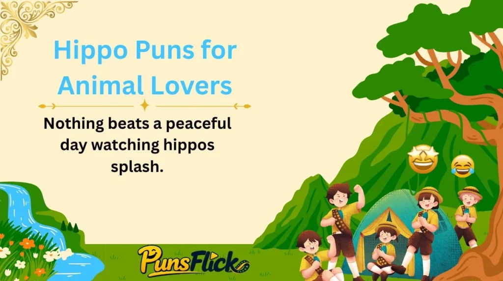 Hippo Puns for Animal Lovers