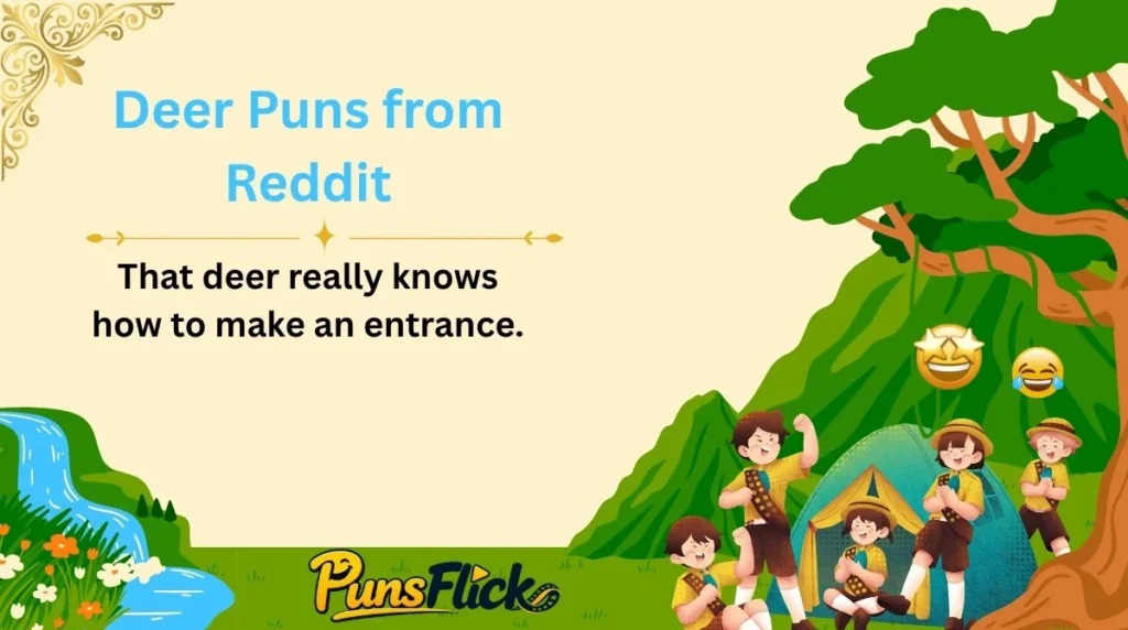Deer Puns from Reddit