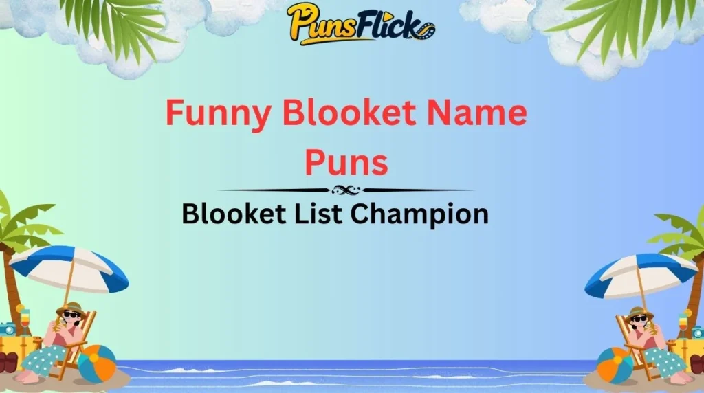 Funny Blooket Name Puns