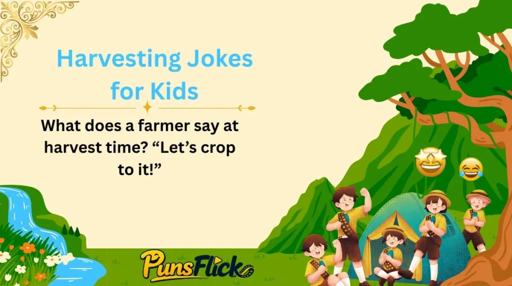 Harvesting Jokes for Kids