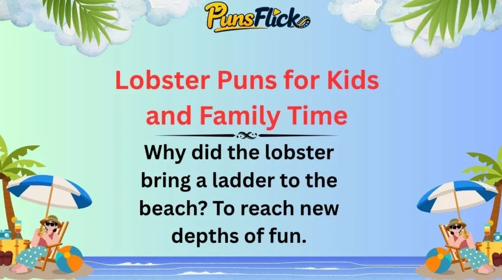 Lobster Puns for Kids and Family Time