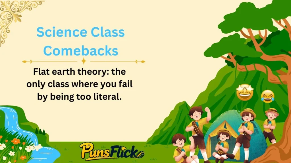 Science Class Comebacks