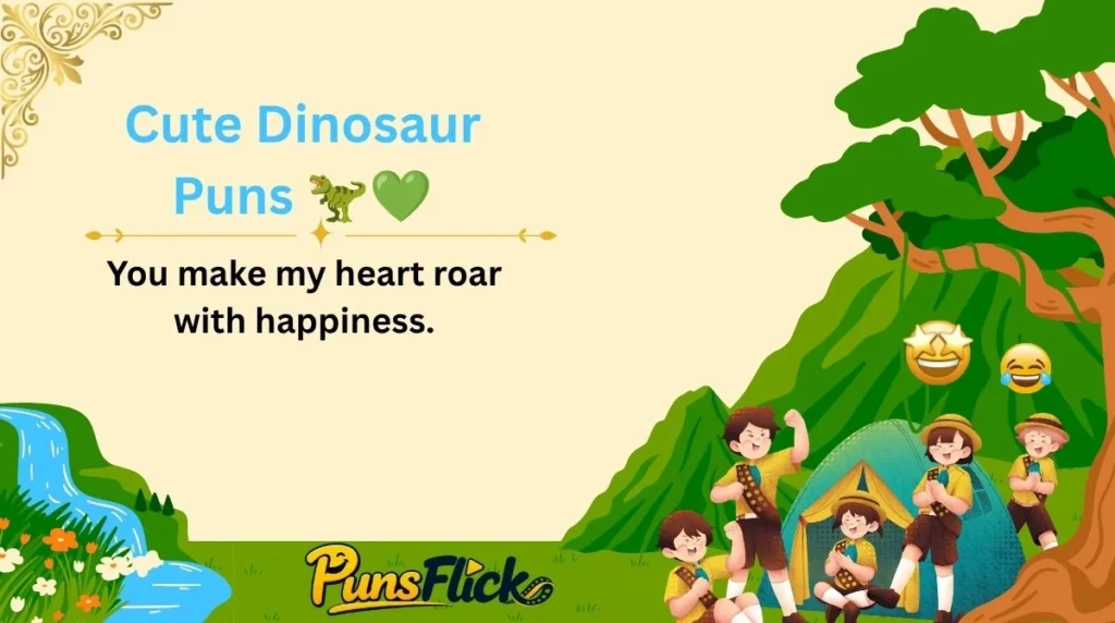 Cute Dinosaur Puns 🦖💚