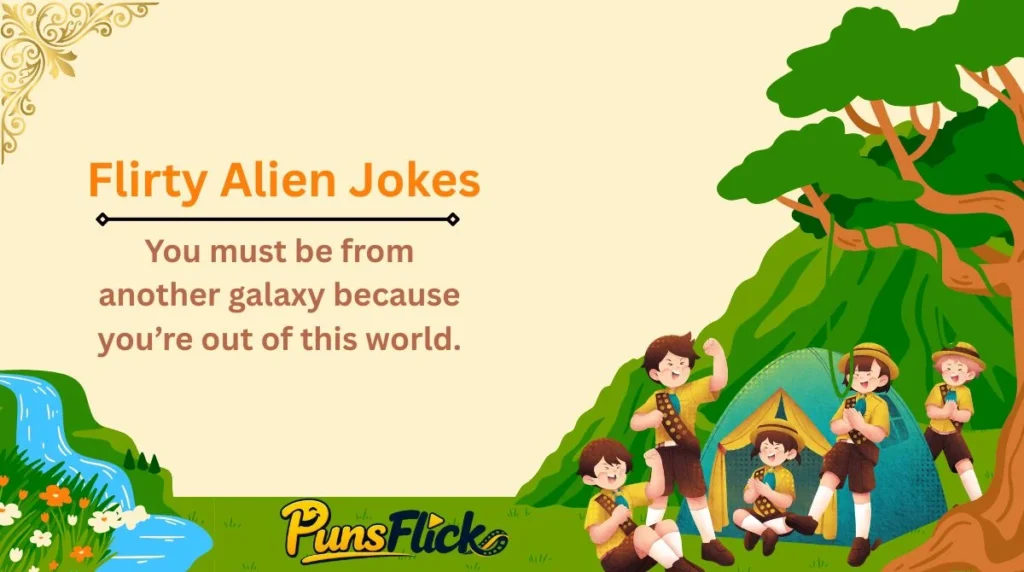 Flirty Alien Jokes