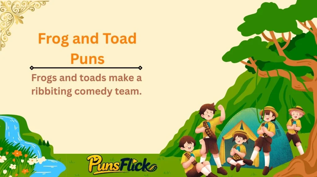 Frog and Toad Puns