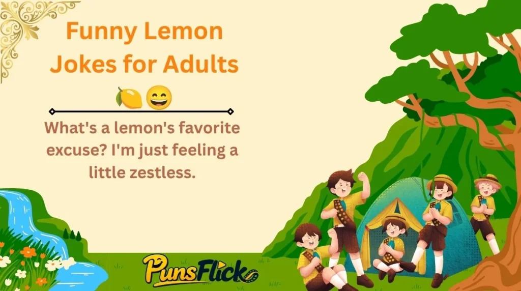 Funny Lemon Jokes for Adults 🍋😄