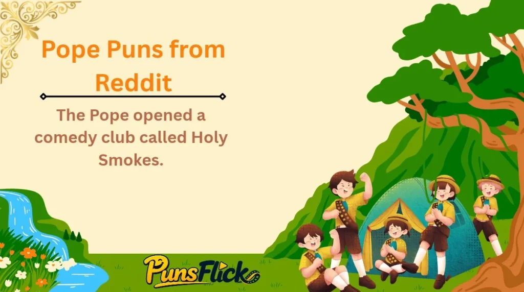 Pope Puns from Reddit
