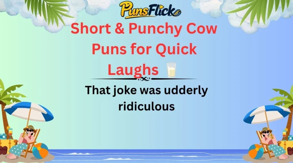 Short & Punchy Cow Puns for Quick Laughs ๐ฅ