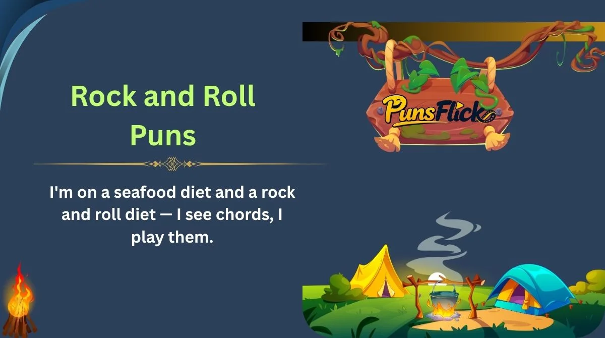 Rock and Roll Puns