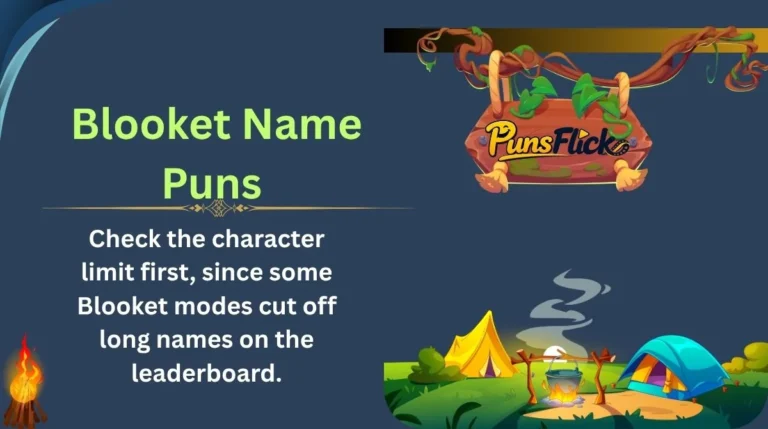 Blooket Name Puns
