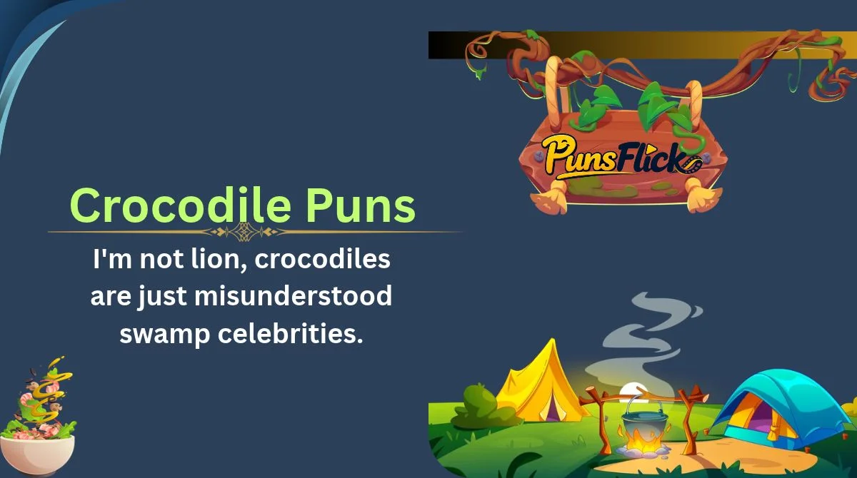 Crocodile Puns